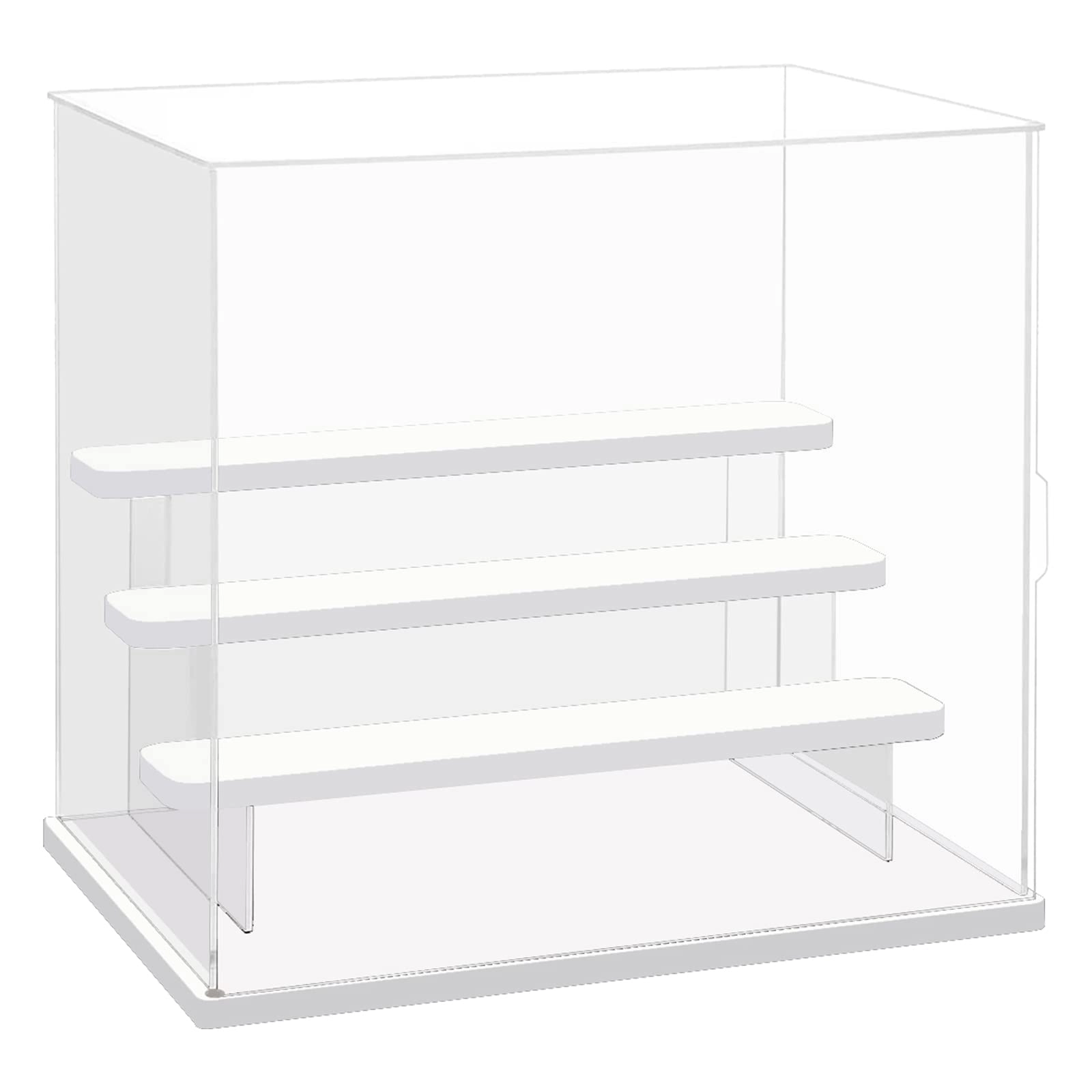 4 Tier Clear Acrylic Display Case - 1