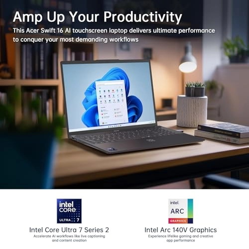 Swift 16 SF16 - 16'' Core Ultra 7 256V 16GB DDR5 1TB SSD + Wireless Headset