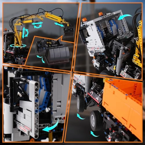 19007 Pneumatic Truck - 2970 pcs