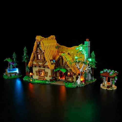 Led Lighting Kit - for LEGO Snow White and The Seven Dwarfs' Cottage 43242 Compatible with LEGO Disney Building Set