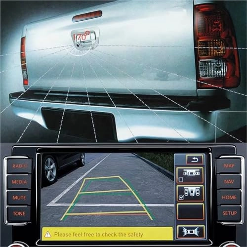 Rear Tailgate Handle Camera - Night Vision 648(H) * 488(V) pixels