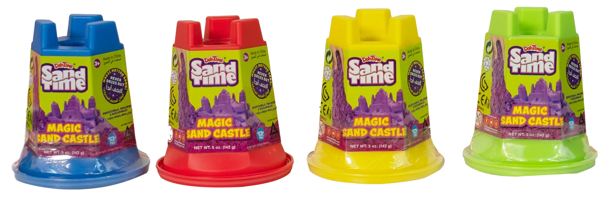 SandTime Magic Sand Castle - 142 g Color May Vary