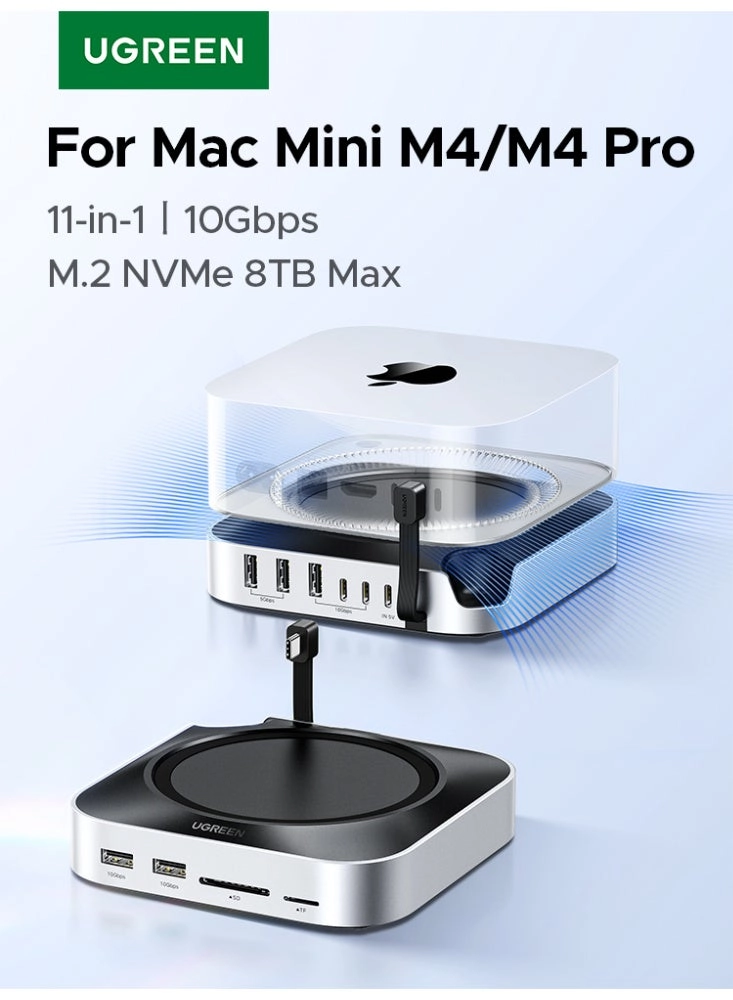 Ugreen Docking Station CM841/65487 - M.2 NVMe SSD Enclosure 10Gbps USB-C