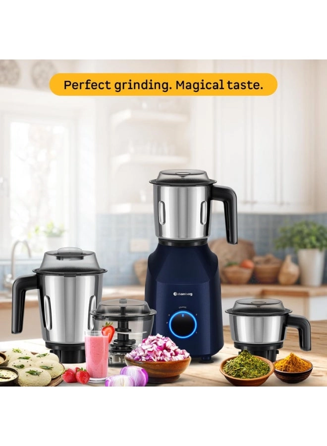 Yulia Mixer Grinder - 1.5 L 750 W