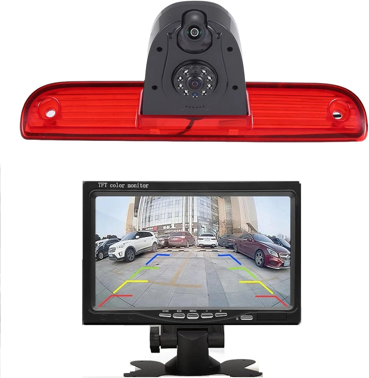 TFT LCD Monitor + Reversing Camera - Night vision 1280 x 720