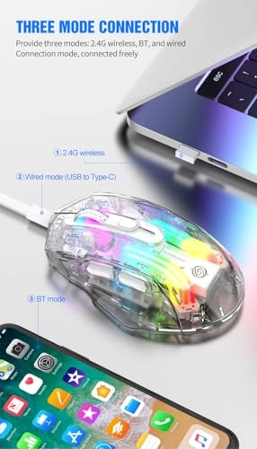 Upgraded Wireless Gaming Mouse - Radio Frequency