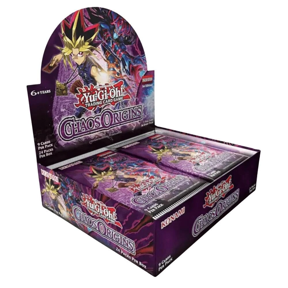 Konami Yu-Gi-Oh! Chaos Origins Booster Box (1st Edition) - 24 pcs