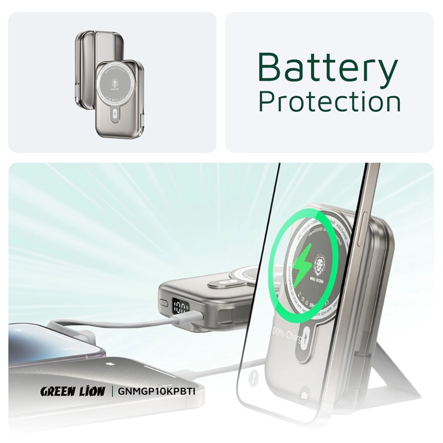 Monaco - 10000 Watt-hour 15 Watt MagSafe