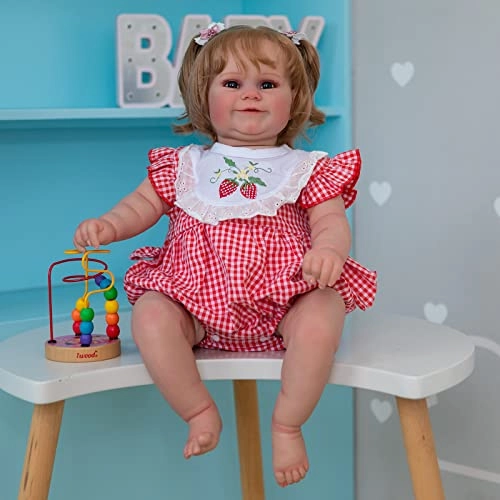 Maddie Reborn Baby Doll - 24 Inch (61 cm) Blue Eyes