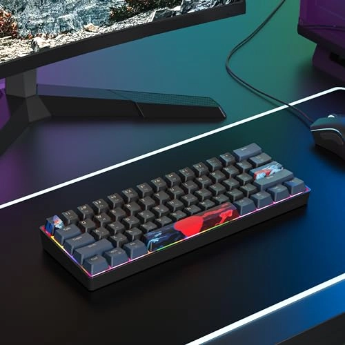 60 Percent Gaming Keyboard - Wired