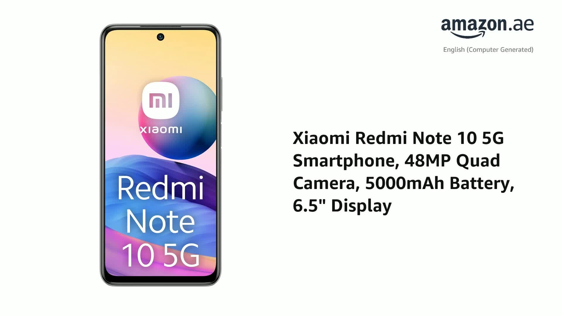 Redmi Note 10 - 4GB 64GB