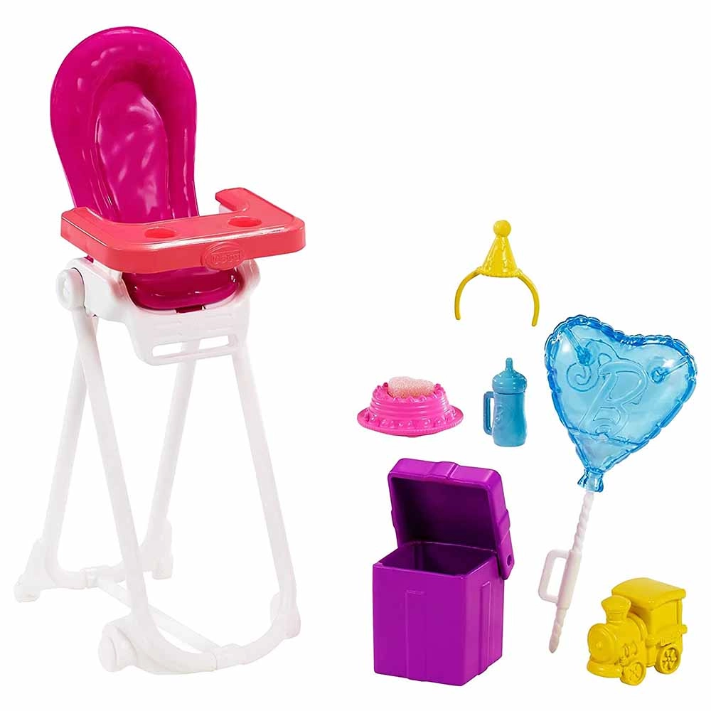 Skipper Babysitters Inc. Playset - Crib with mobile Baby doll with sleepy eyes