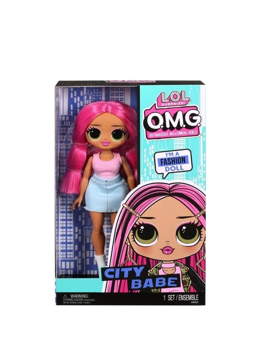 City Babe Fashion Doll - Limited Edition Poseable Ages 3+