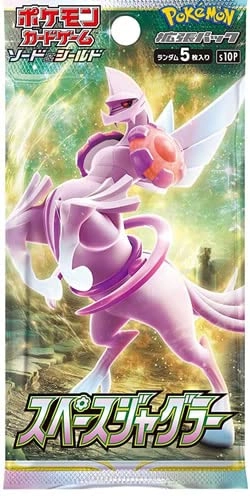 Pokémon Space Jggler S10P Booster Pack - Japanese + Toploader