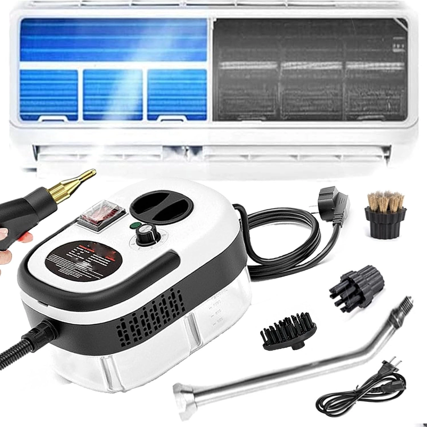 Steam Cleaner - 3BAR 1.2 Liters