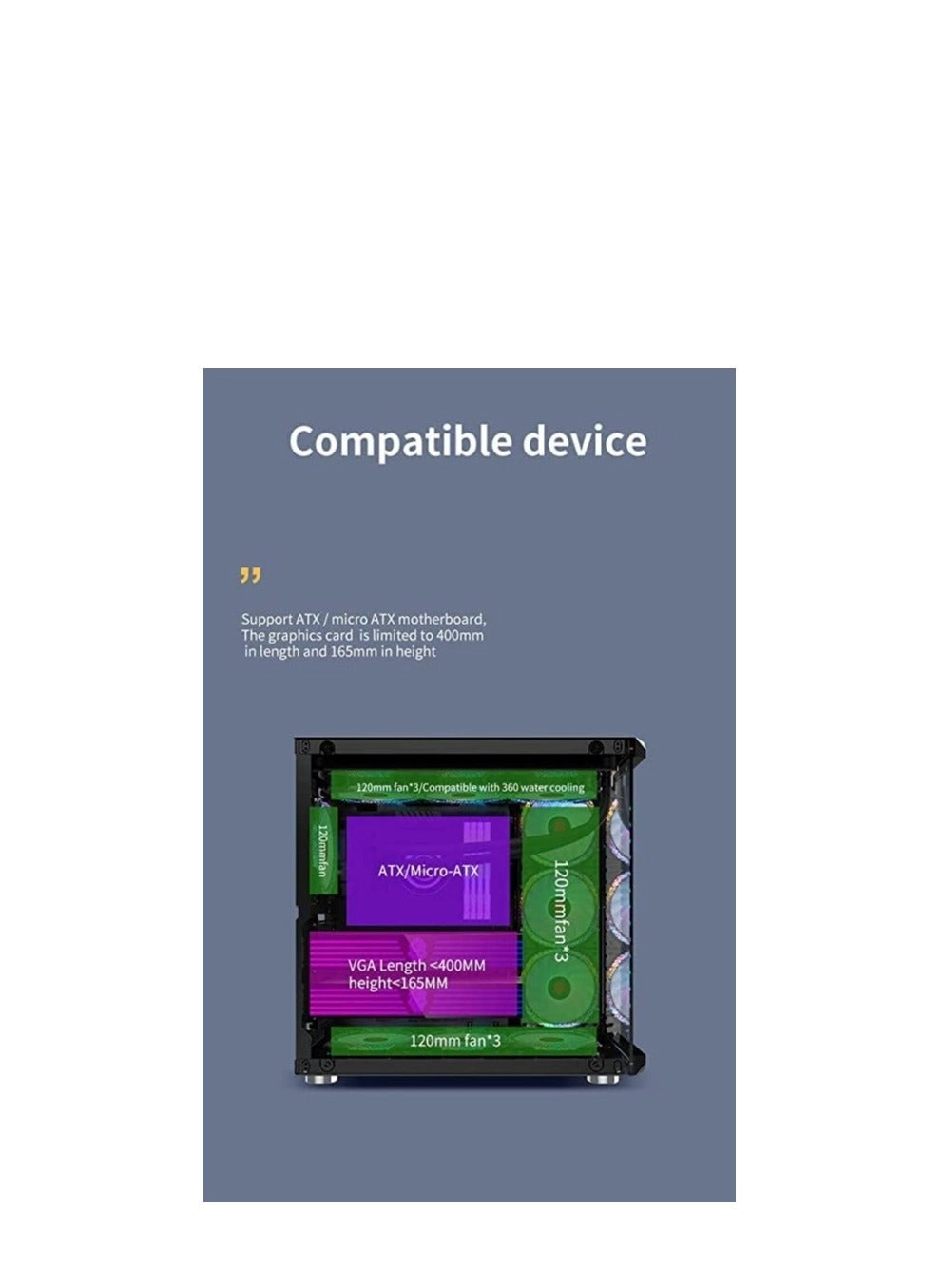 ROBIN 2 PLUS - Tempered Glass Full ATX