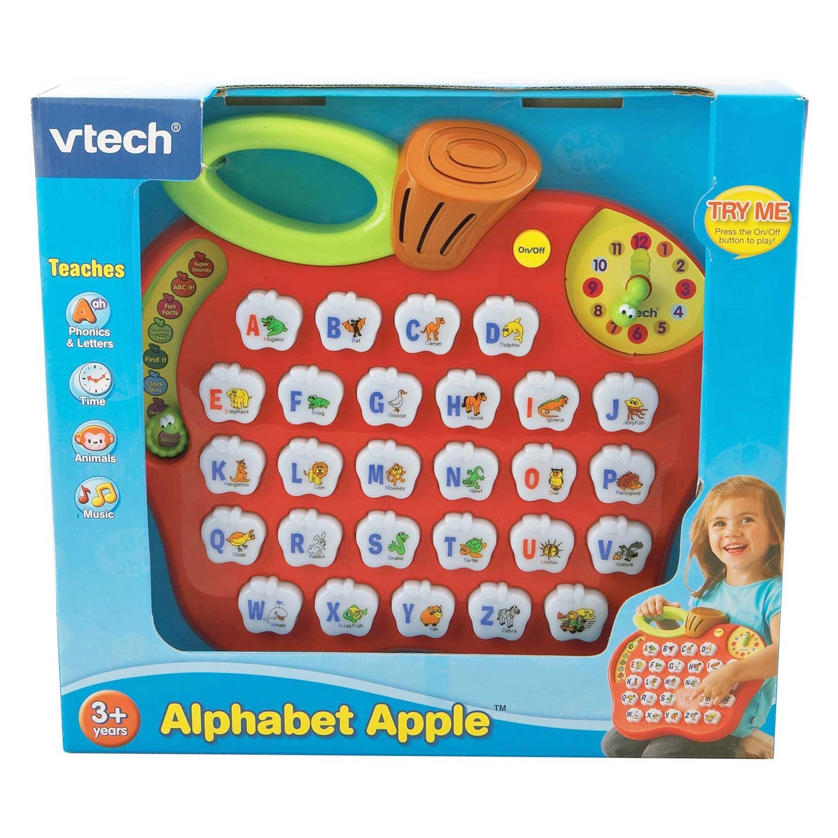 Light Up Alphabet Apple - 3 years+