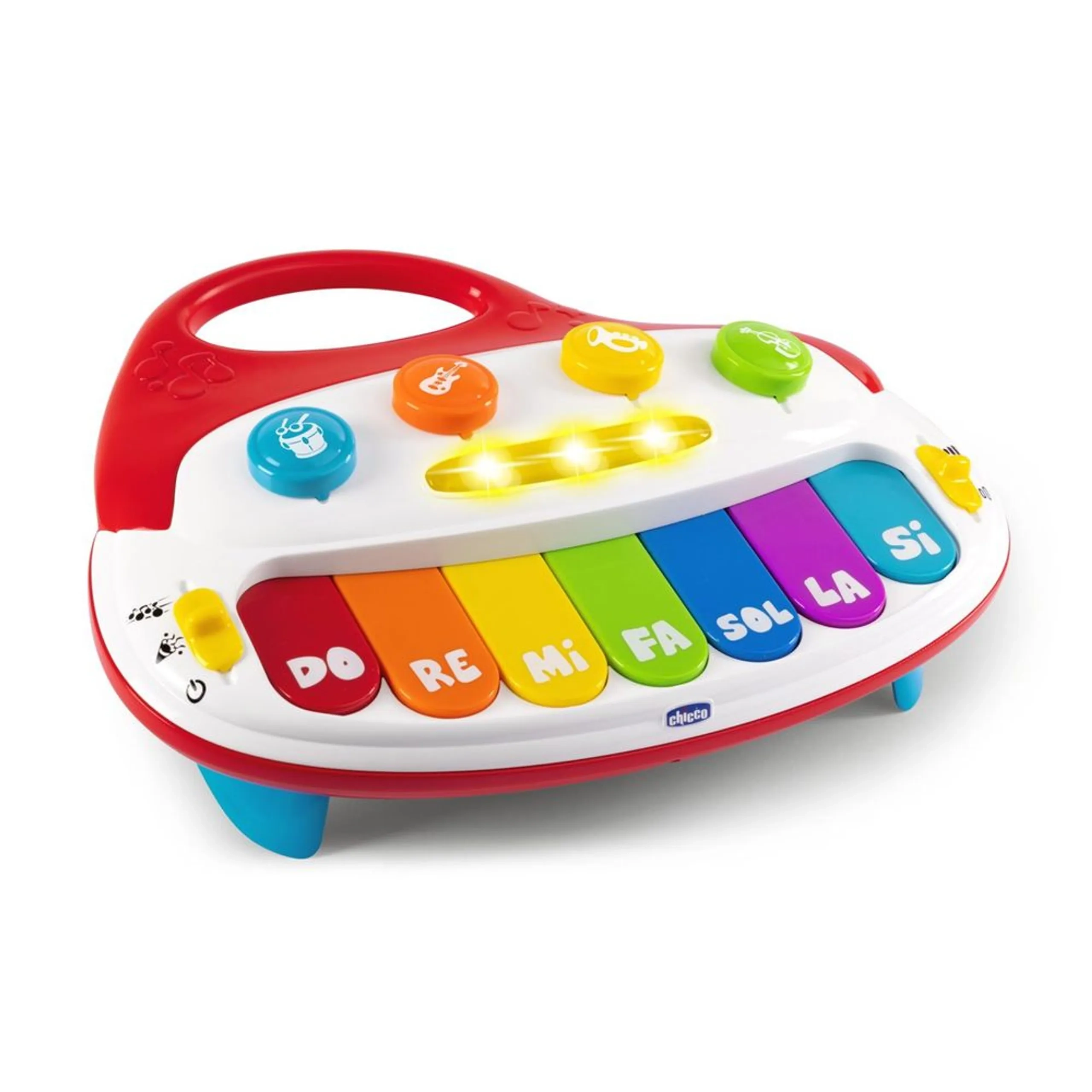 Chicco My First MultiColor Piano - 12 months+