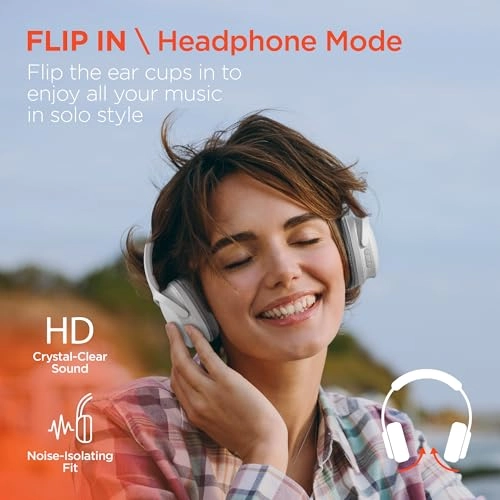 Flip 2-in-1 Wireless Headphone