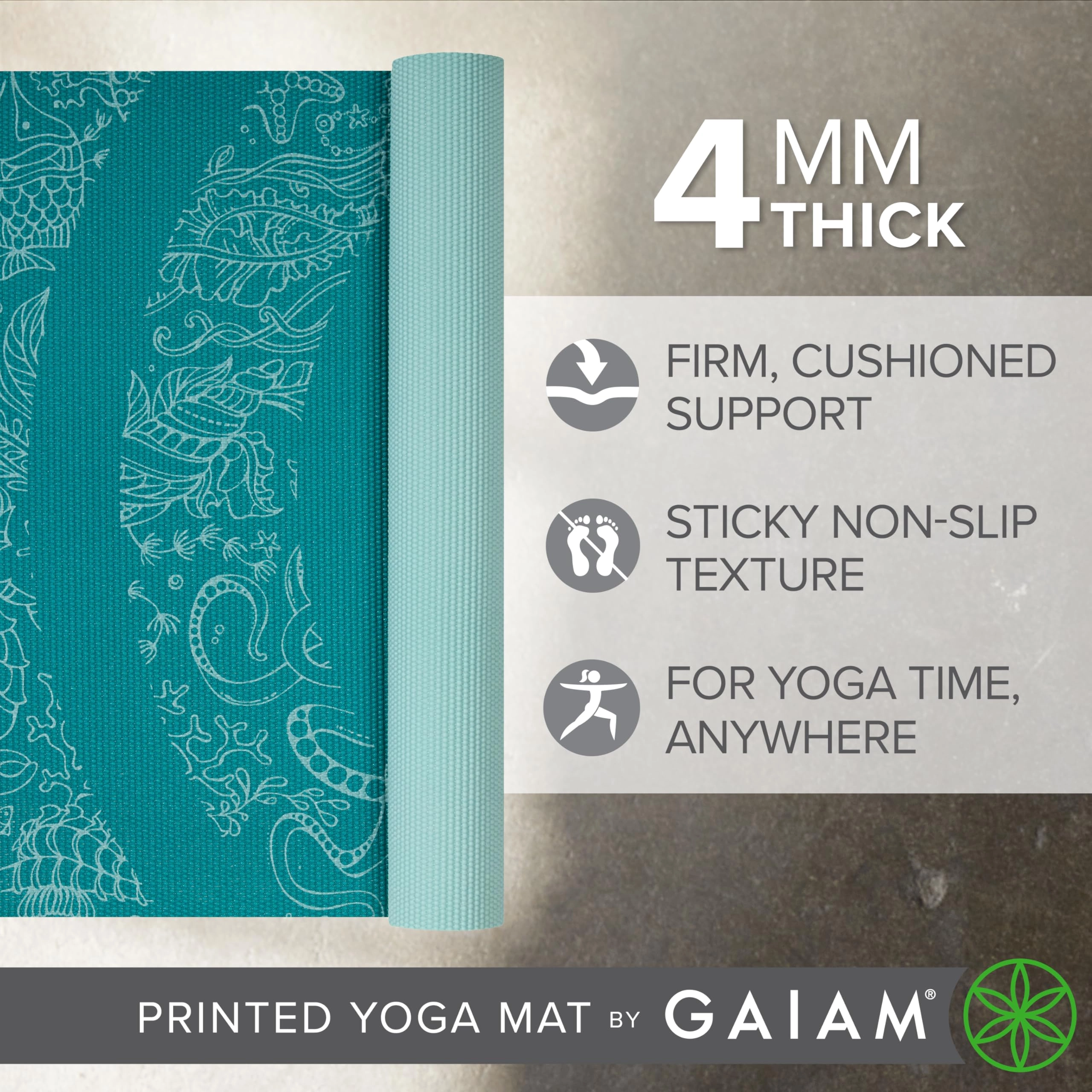 Print Yoga Mat - Other 4mm
