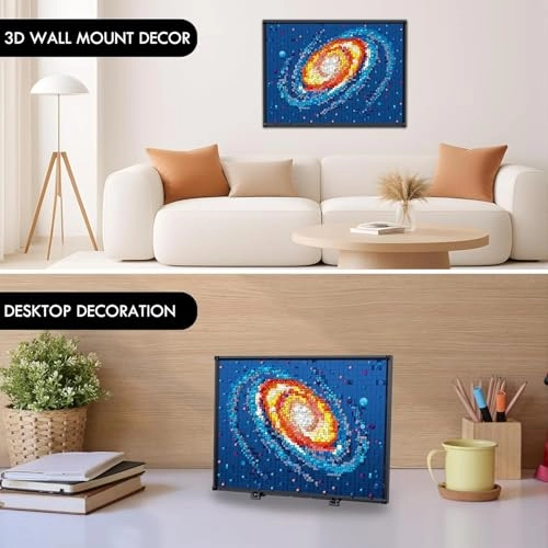 Milky Way Galaxy 3D Wall Art Building Set