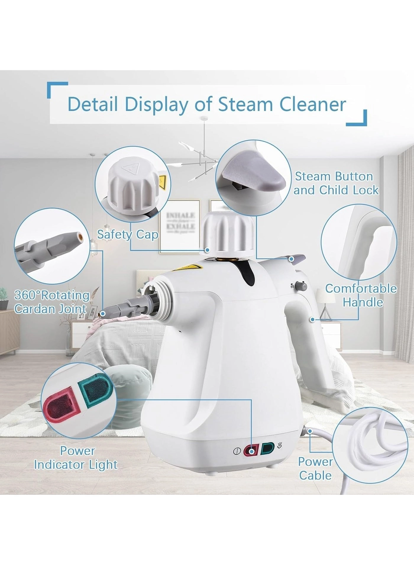 Steam Cleaner - 3 BAR
