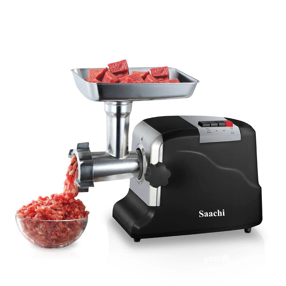 SaachiElectronics NL-MG-968 - Electric Meat Grinder 2 Speeds Stainless Steel Blades