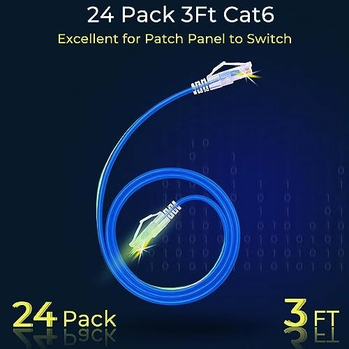 Patch Cable Cat6a - 3ft