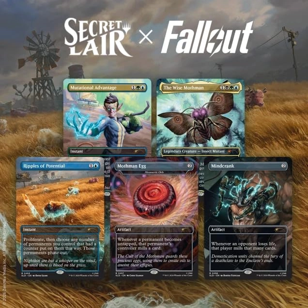 Wizards of the Coast Magic: The Gathering: Secret Lair x Fallout: Rad