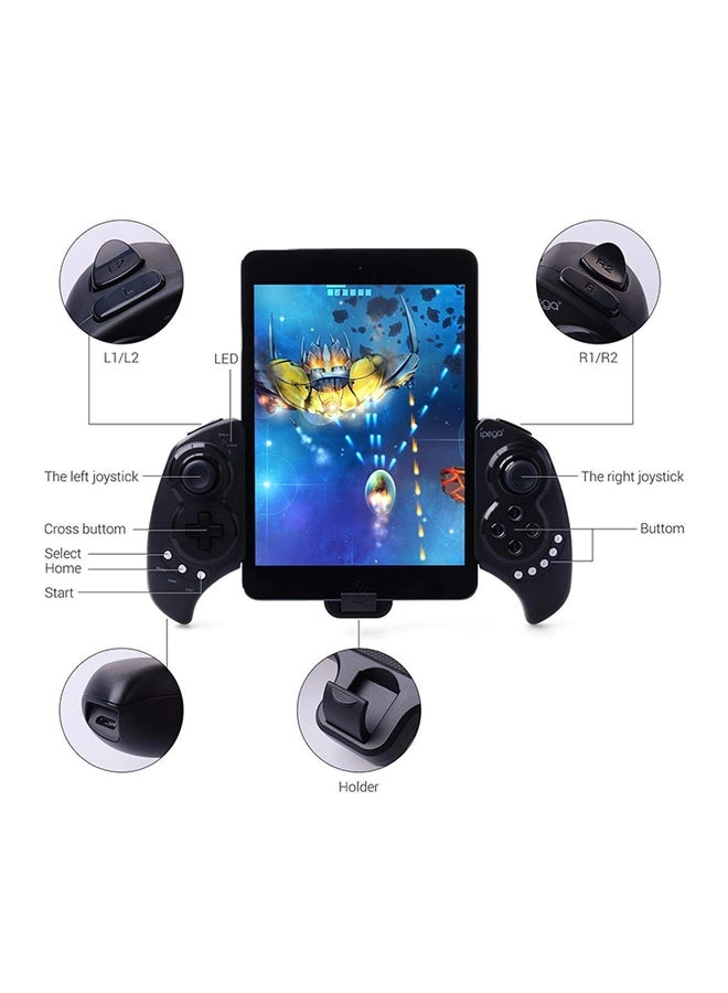 Bluetooth Wireless Telescopic Game Controller - Black iPod iPad Android Phone