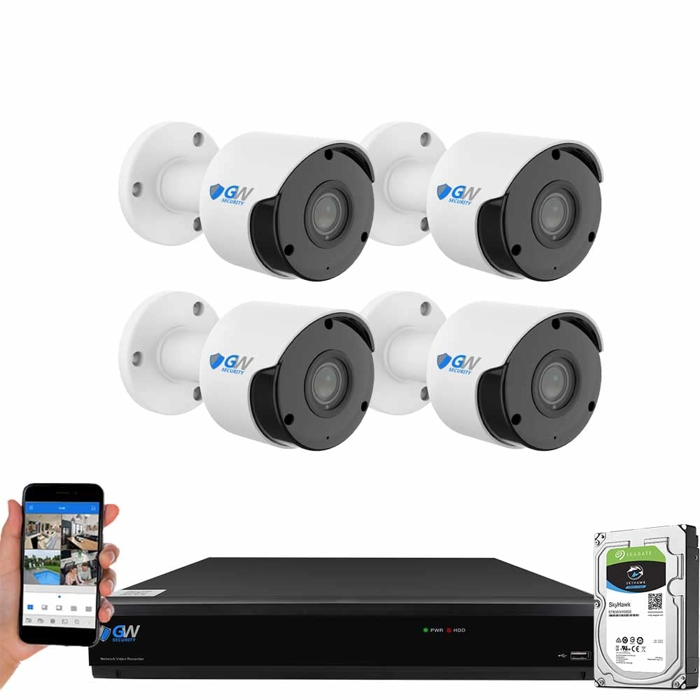 GW Security GW4108EP - 8 channels 1TB + GW5028IP - 4 x 5MP