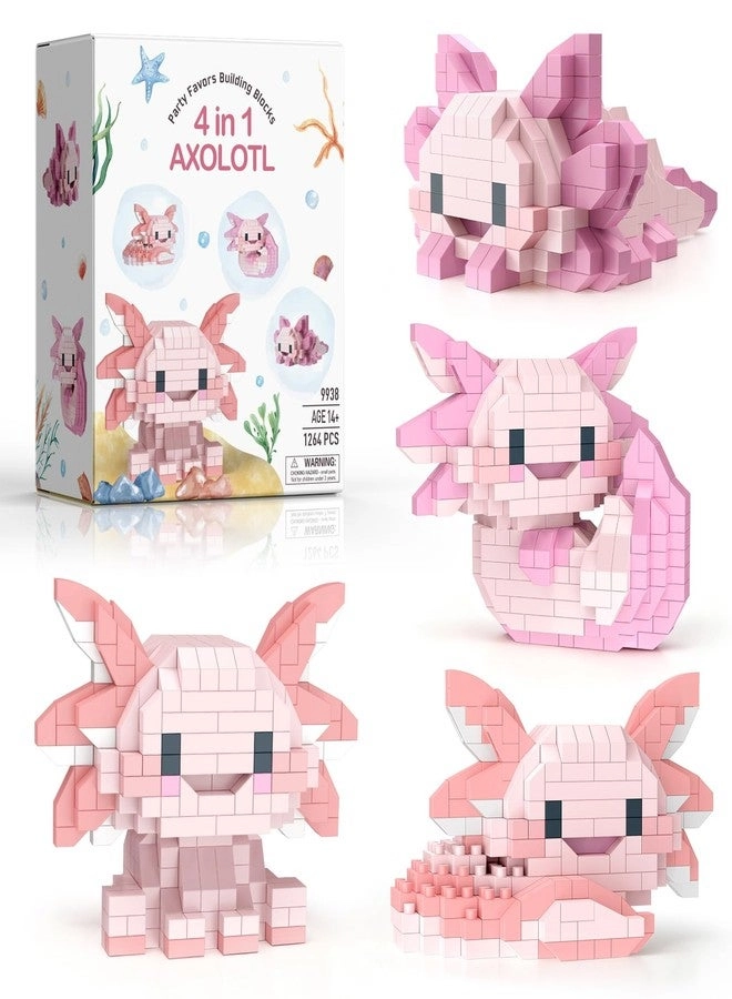 HIGH GODO Axolotl Building Set - 1264 pcs