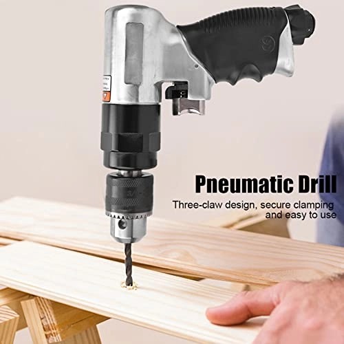 Air Drill Pistol - 3/8in 1800Rpm Self-locking