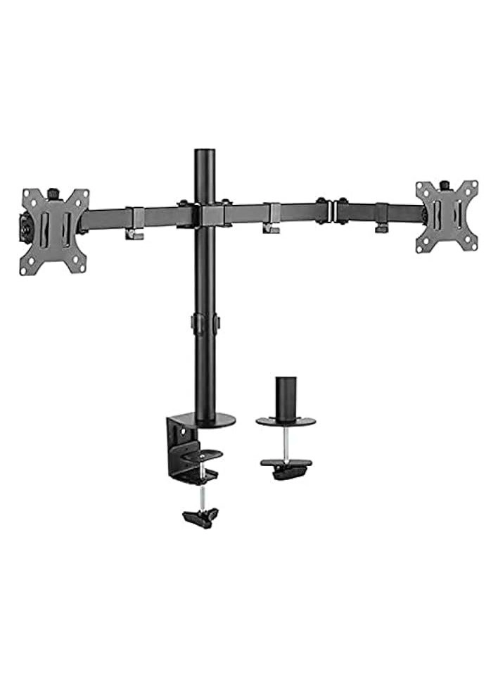 Dual Monitor Mount - 2 Monitors 32 inches 75mm or 100mm