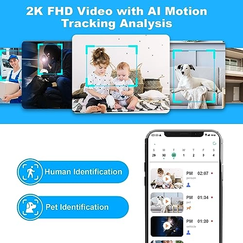 Indoor Security Camera 2K