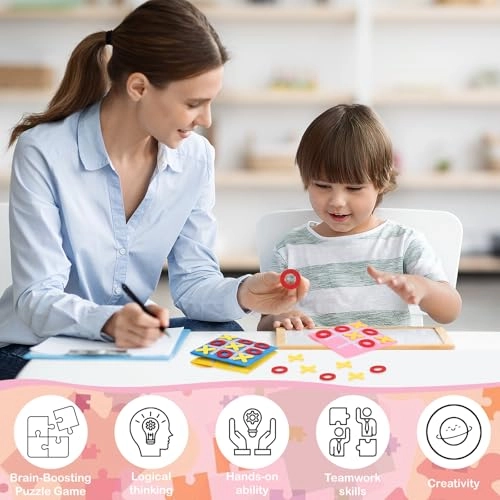 Mini Felt Tic-Tac-Toe Puzzle (XC-TG021-12)