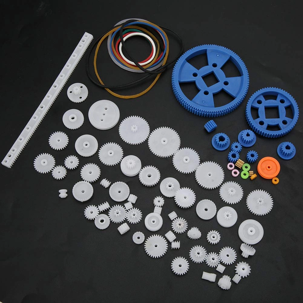 Comtervi Gearbox Motor Plastic Gear Set - ABS plastic DIY Robot