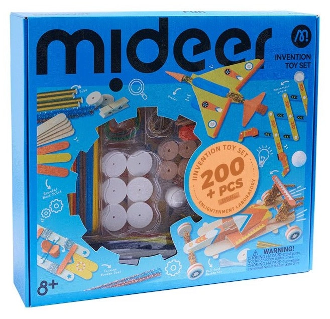 MIDEER Beginner Invention DIY Kit - 8 years+ 200+ pieces