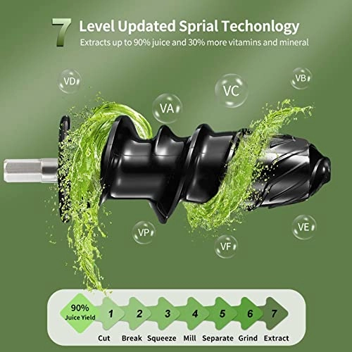 Masticating Juicer - 150 Watts 1500 Milliliters