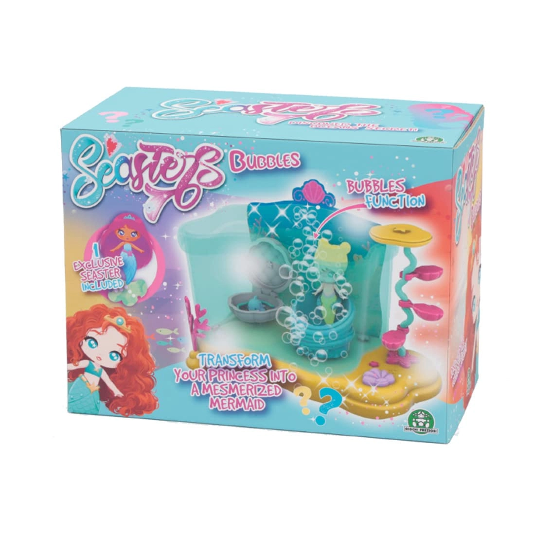 Giochi Preziosi SEASTERS Bubble Aquarium - Surprise Mermaid Doll 12 cm Ages 3+