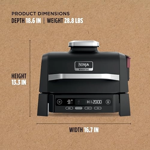 Woodfire Outdoor Grill & Smoker - Electric
