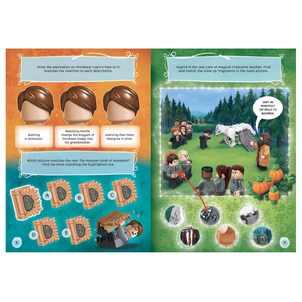 Harry Potter Dueling A Dementor Activity Book - Suitable for 6 years & above 20 Pcs