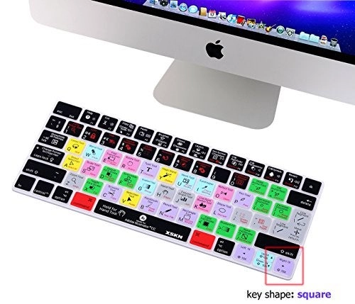 Illustrator Shortcut Silicone Keyboard Cover Skin - US EU