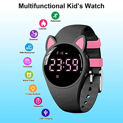 Fitness Tracker Watch - IP68 Waterproof Pedometer