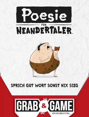 Poetry for Neanderthals: Grab & Game - German From 7+ Years 60 pieces