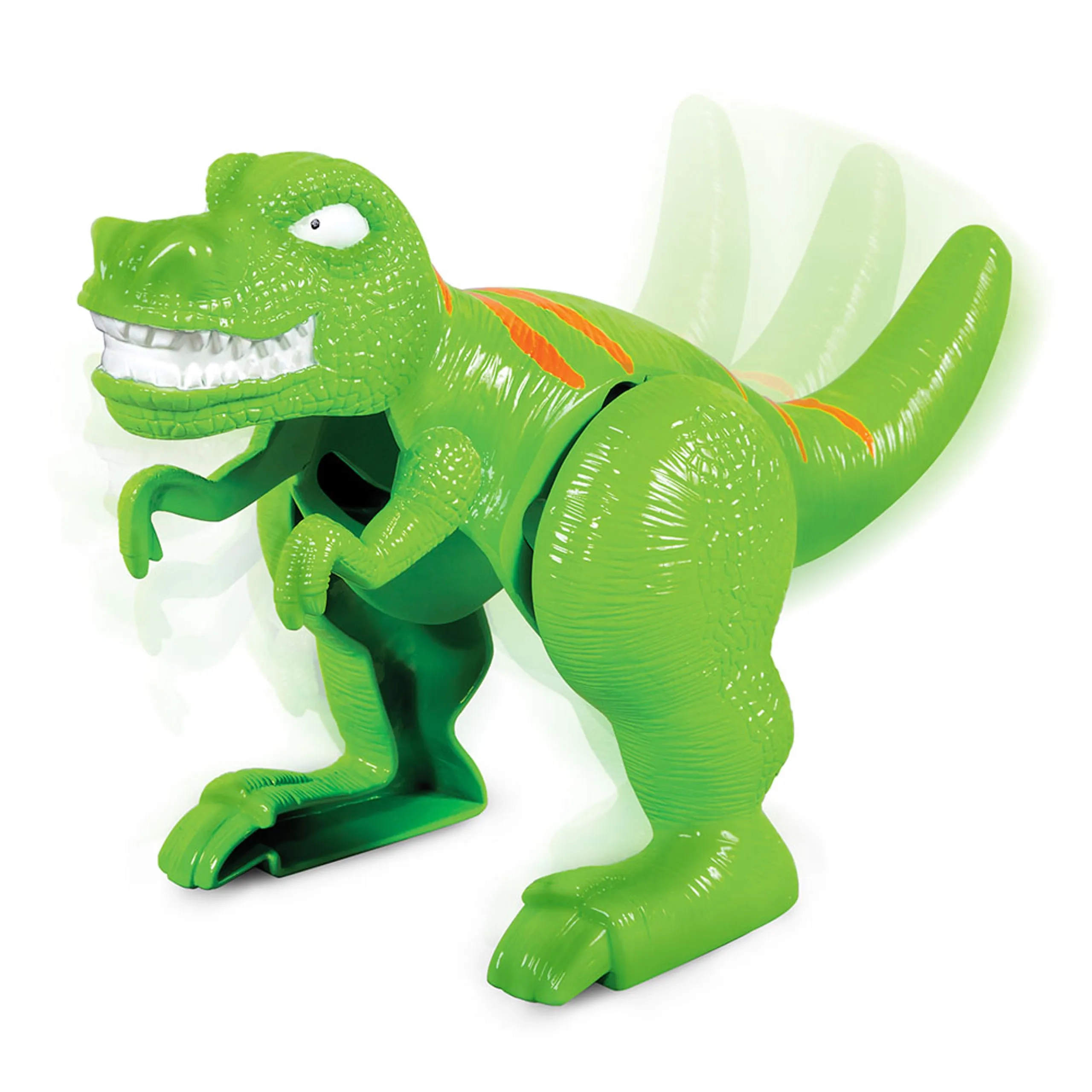 Dinosaur Vehicle Playset - Die-cast metal body Rubber band launcher