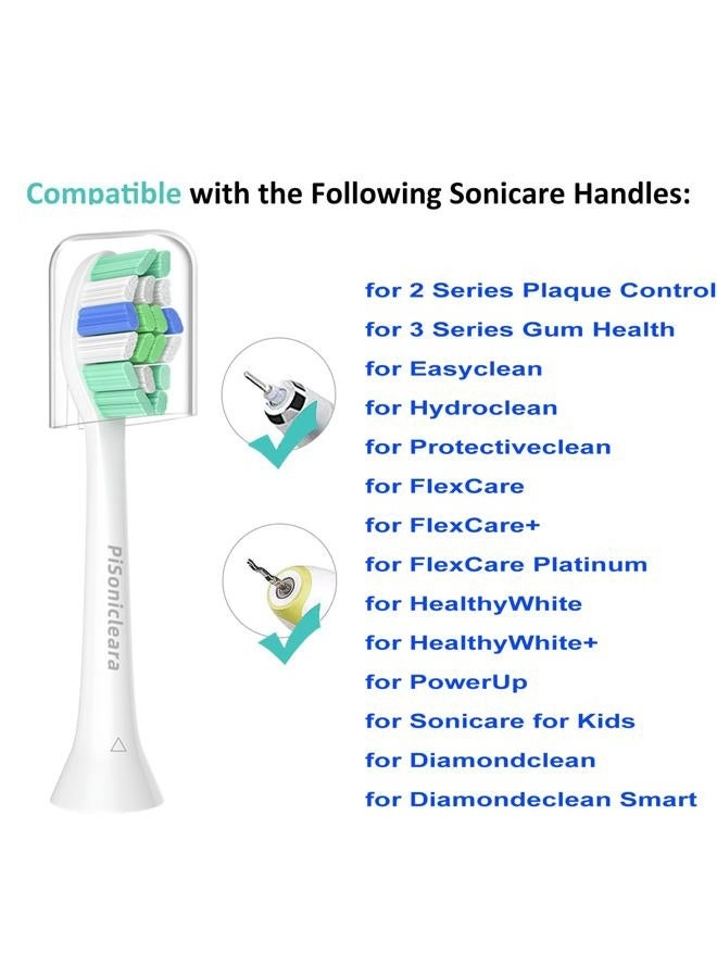 Replacement Toothbrush Heads - 10 Pack Snap on