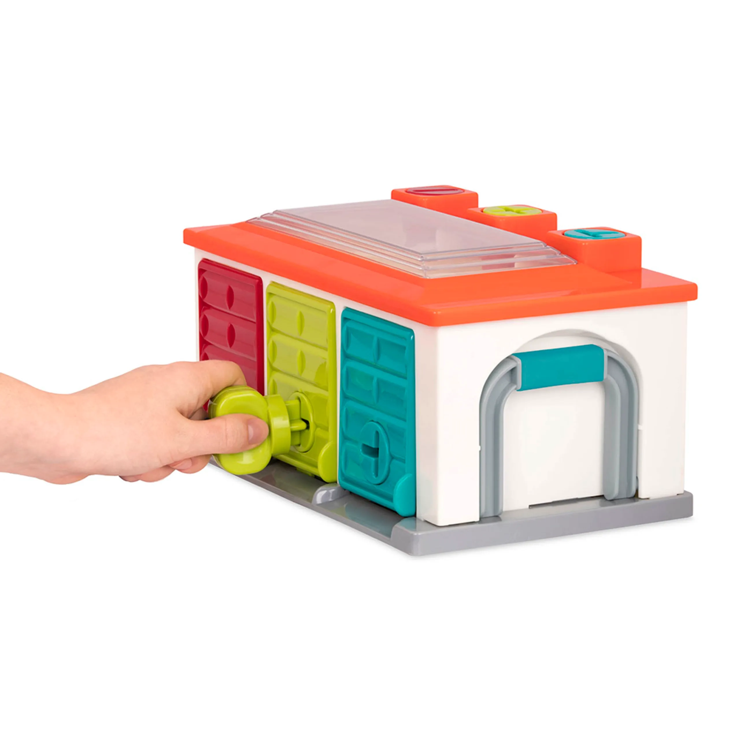 Car And Garage Shape Sorter Playset - Suitable for 2 years & above