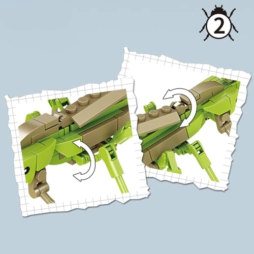 Mini Insect Building Blocks Toy - Locusts 1 pcs