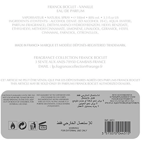 Vanille Eau de Parfum 100 ml